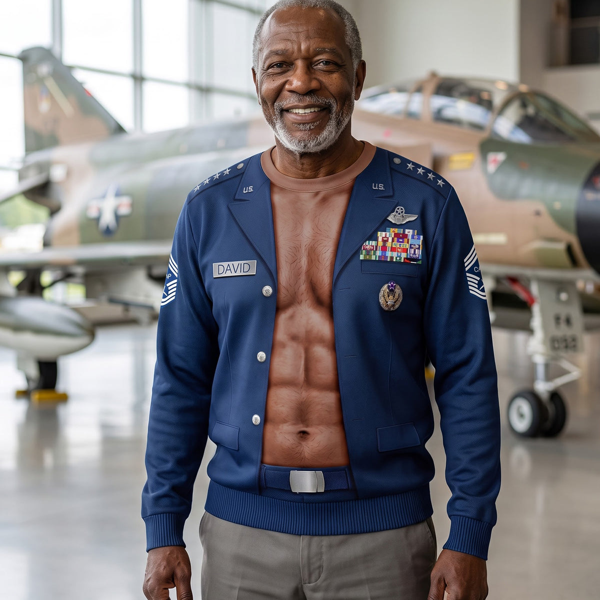 Proud Air Service Military Shirt – Personalized Gifts For Veterans 01huqn070826