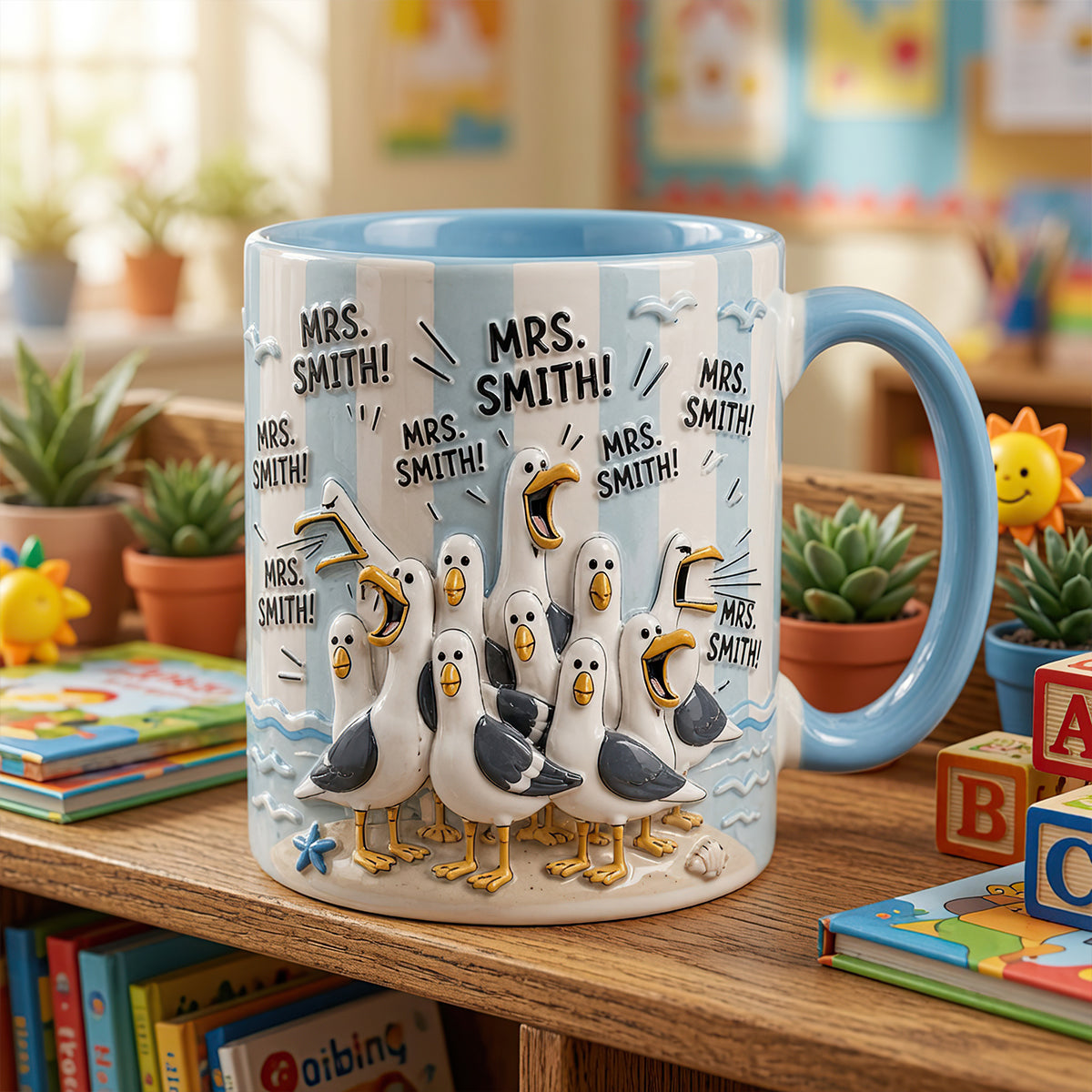 Funny Needy Teacher Life Accent Mug - Personalized Gifts For Teachers 04qhdt220726