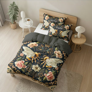 Personalized Gifts For Bee Couple Quilt Bedding Set Special Line 06tgqn100125-Homacus