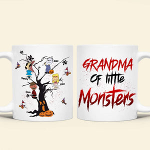 Personalized Gifts for Grandma, Horror Kids White Mug 02TOMH230824HG-Homacus