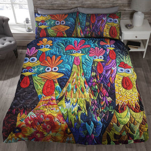 Gifts For Chicken Lovers Quilt Bed Set 01qnqn301024-Homacus