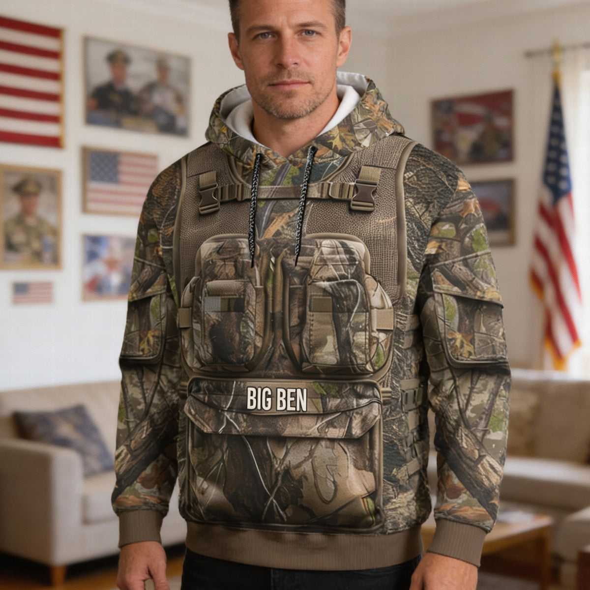 Outdoor Hunting 3D Hoodie – Personalized Gifts For Hunting Lovers 03ohqn261225-Homacus