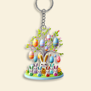 Personalized Gifts For Easter's Day Keychain Bunny Kids 04OHMH100225-Homacus