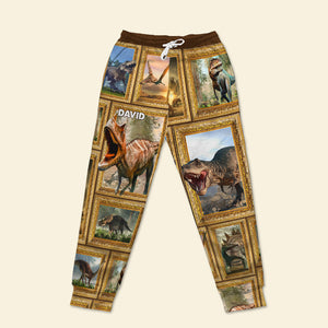 Personalized Gifts For Dinosaur Lovers Joggers Sweatpants 01qhtn271224-Homacus