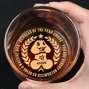 Personalized Gifts For Him Engraved Whiskey Glass, Year Award 02acqn230724-Homacus
