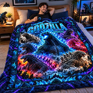 Giant Monster Blanket - Personalized Gifts 02nalu091026-Homacus
