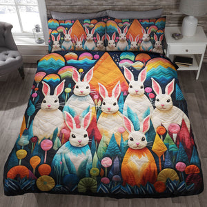 Gifts For Rabbit Lovers Quilt Bed Set 06qnqn041124-Homacus