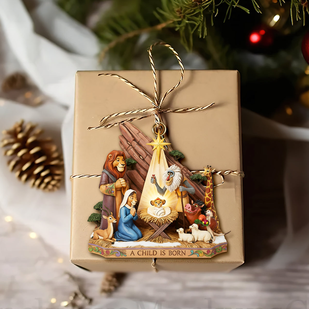 Born Of A Pride Nativity Christmas Ornament - Gifts For Movie Fans 05QHLU240925-Homacus