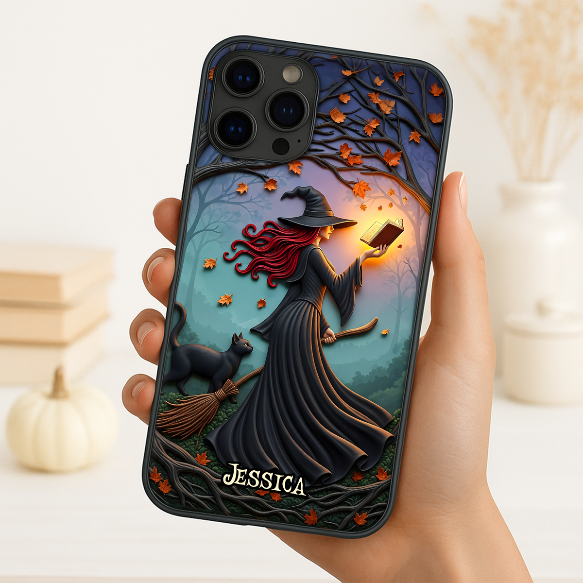 Witch Phone Case - Personalized Gifts For Witch Girl 01napu140625-Homacus