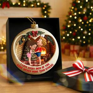 Curious Couple Acrylic Ornament - Personalized Gifts For Couple 04qhqn041125-Homacus