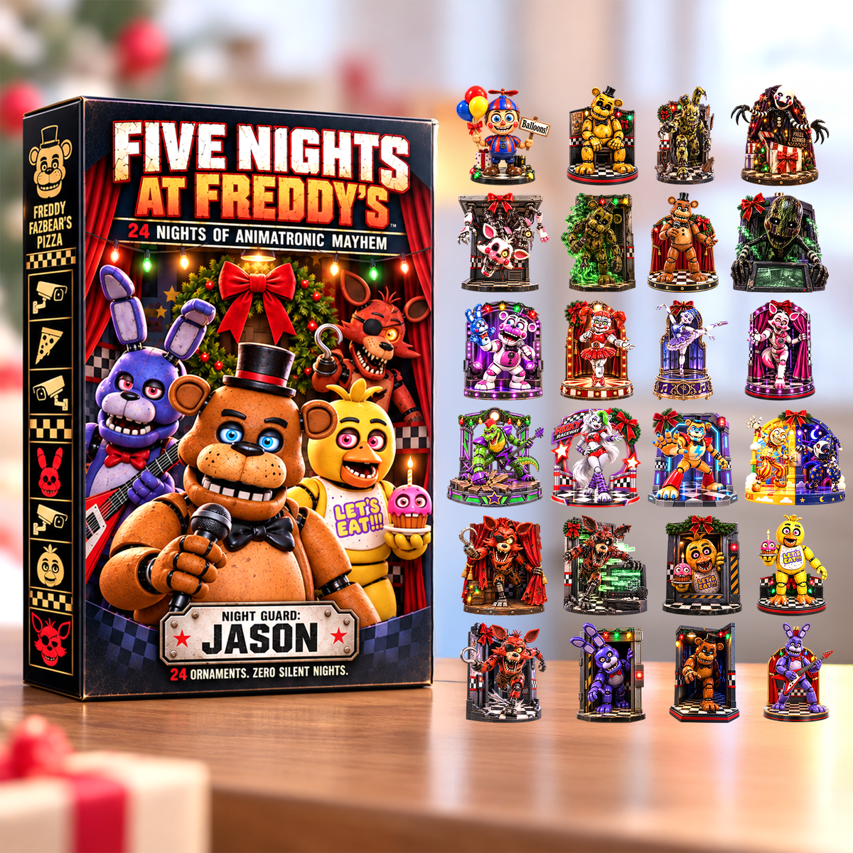 Creepy Creature Christmas Advent Calendar Blind Box - Personalized Gifts For Christmas 03haqn271026-Homacus