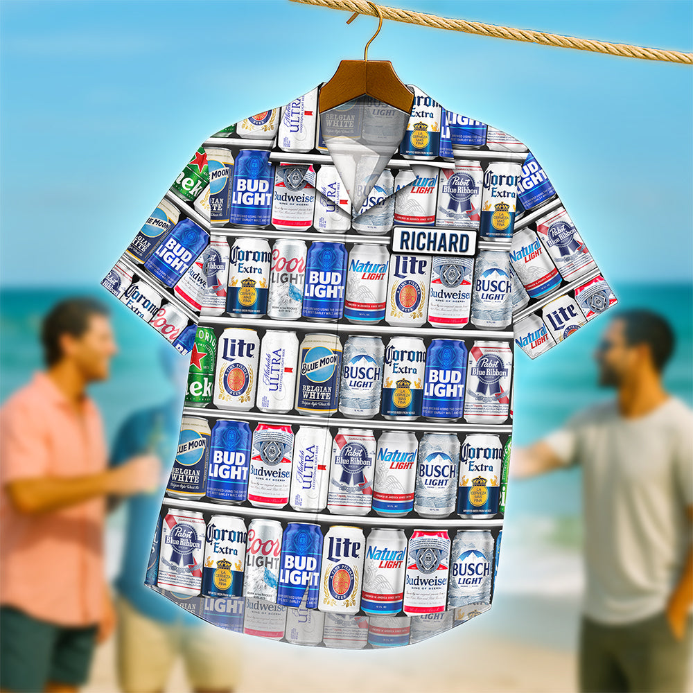 Funny Drink Can Hawaiian Shirt - Personalized Gifts For Drinking Lovers 02naqn150825-Homacus