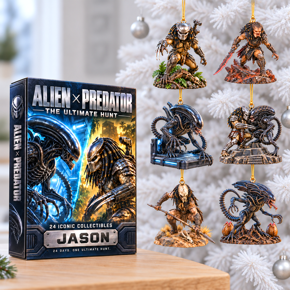 Sci-Fi Creature Advent Calendar Blind Box - Personalized Christmas Gift 04haqn281026-Homacus