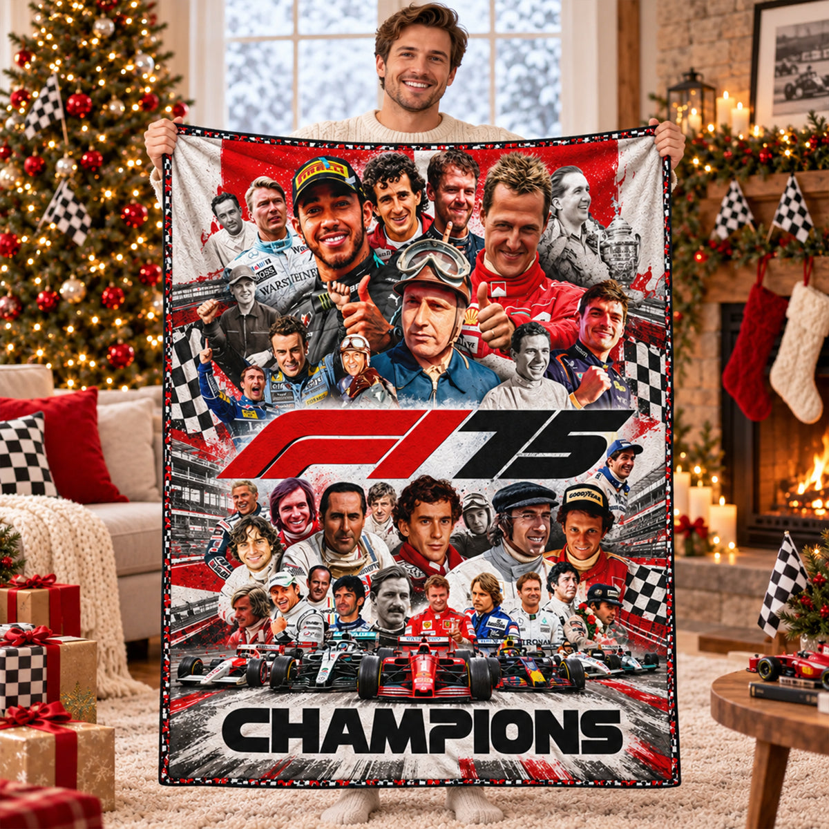 Legend Champion Blanket - Personalized Gifts For Speed Lovers 02naqn061026-Homacus