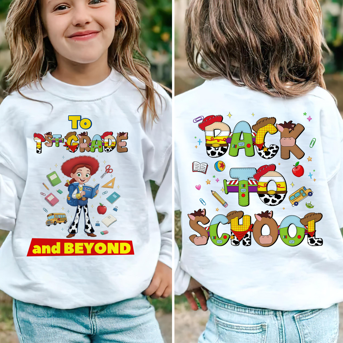 Back To School Shirt - Personalized Gifts For Kids 01hupu030725-Homacus