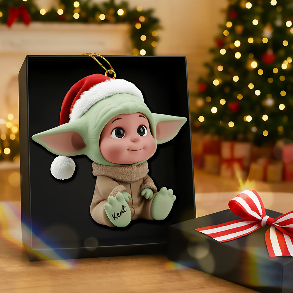 Cute Characters Acrylic Ornament - Personalized Christmas Gifts 02huqn251125-Homacus
