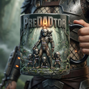 Strongest Warrior Dad And Kids Magic Mug - Personalized Gifts For Dads 04nalu240426-Homacus