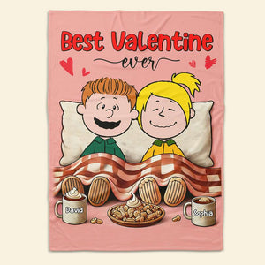 Personalized Gifts For Couple Blanket 04OHTN051224HH-Homacus