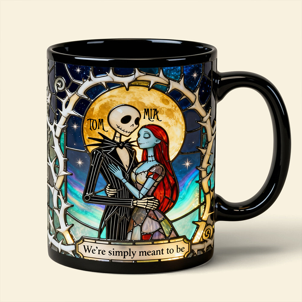 Gothic Couple Coffee Mug - Personalized Gifts For Couple 03kidt170126-Homacus