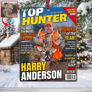 Custom Photo Gifts For Hunting Lovers Christmas Ornament 05huqn040926
