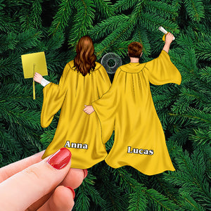 Personalized Christmas Gift For Graduate Celebration Ornament 01ACTN111124TM-Homacus