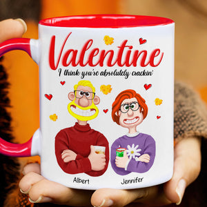 Personalized Gifts For Couple Love Cartoon Accent Mug Valentine 03XQQN091224PA-Homacus