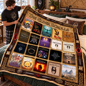 Fantasy Gaming Blanket - Personalized Gifts For Game Lovers 02nalu071026-Homacus