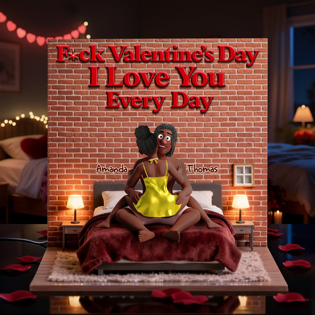 Cheeky Couple Light Box Personalized Gifts For Couple 04OHLU070226-Homacus