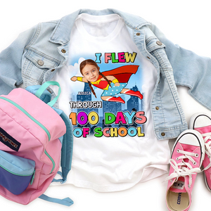 Custom Photo Gifts For Kids Shirt 04topu110125 100 Days Of School-Homacus