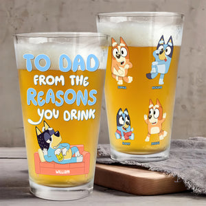Personalized Gifts For Dad Beer Glass 02qhqn100524-Homacus