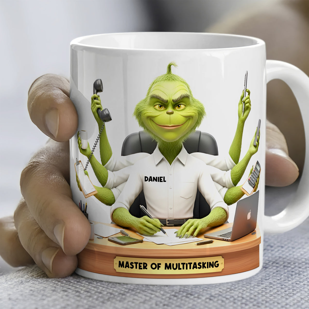 Master Of Multitasking Coffee Mug - Personalized Gifts For Officers 07TOLU111125-Homacus