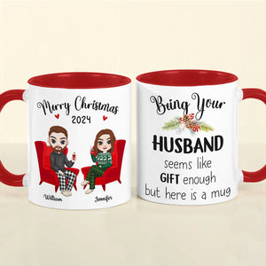 Personalized Gifts For Couple Coffee Mug Christmas 02ACDT300924HH-Homacus