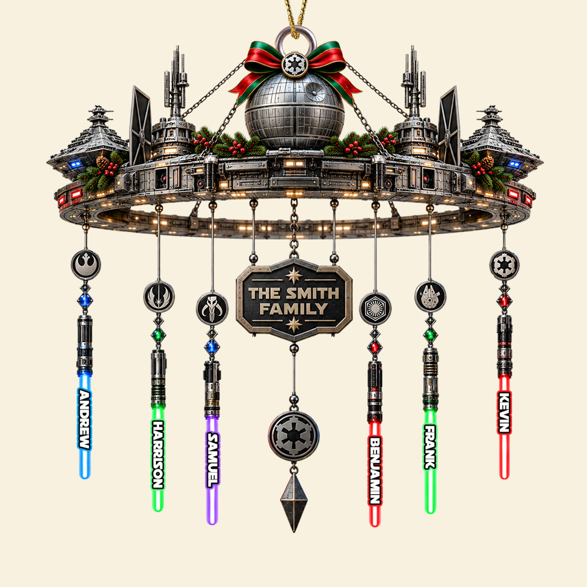 Imperial Darkness Universe Ornament - Personalized Gifts For Movie Enthusiast 02ohdt110926