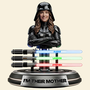 Sci-fi Mom Acrylic Plaque - Custom Photo Gifts For Mother's Day Plaque 03NADT140426-Homacus