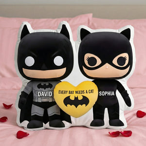 Shadow Couples Shaped Pillow - Personalized Gifts For Couples 05KILU171125-Homacus