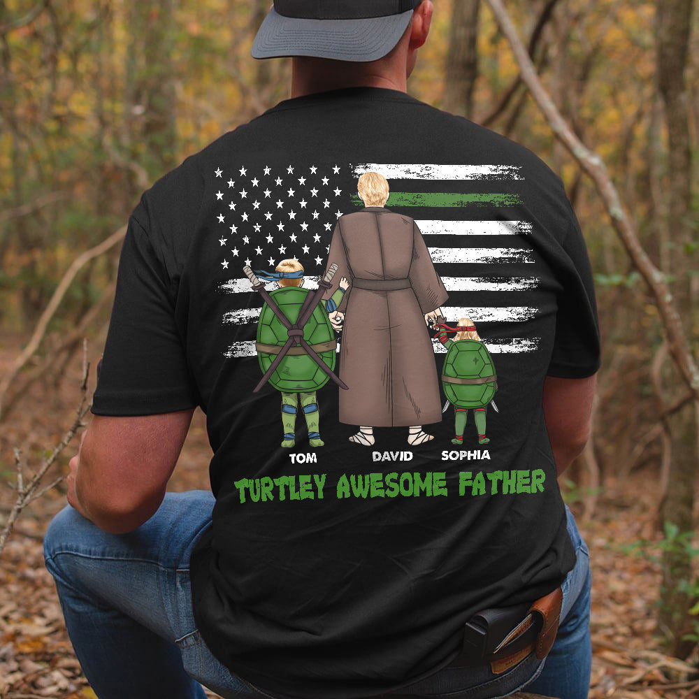 Personalized Gifts For Dad Shirt Awesome Father 04natn270523-Homacus