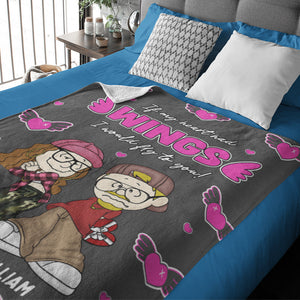 Personalized Gifts For Couple Blanket 02TODT020125HG-Homacus