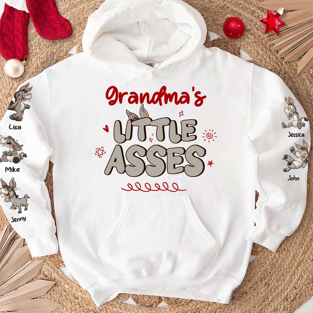 Funny Donkey Grandma Shirt - Personalized Gift For Grandma 05QHHN250923-Homacus