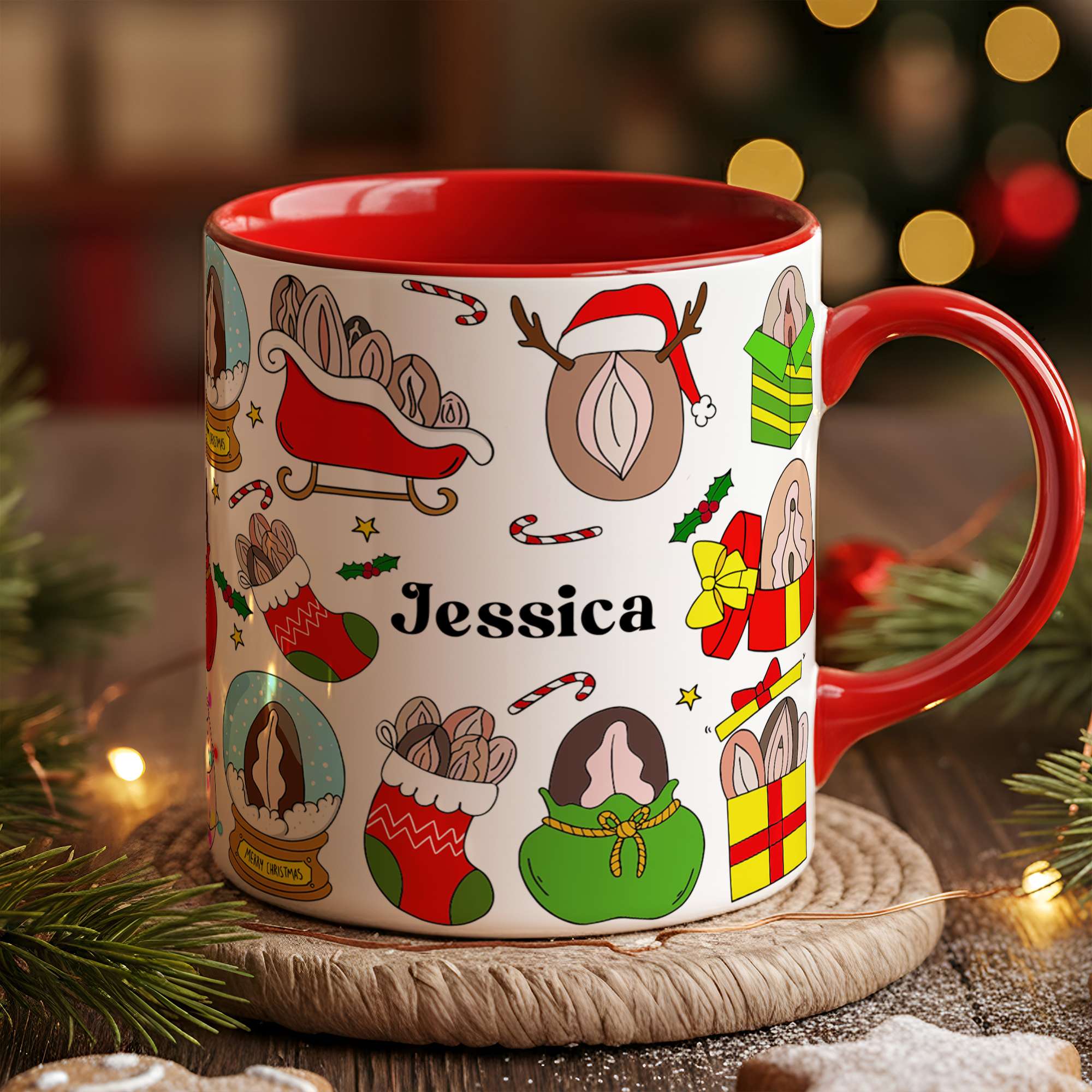 Merry Mischief Accent Mug - Personalized Gifts For Her 03LALU271025-Homacus