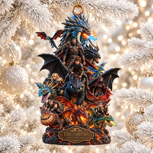 Legendary Creatures Trainer Ornament - Personalized Gifts For Christmas Ornament 03TTDT170926