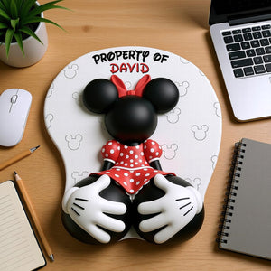 Naughty Couple Mouse Pad With Armrest - Personalized Gifts For Couple 03ohqn191225-Homacus