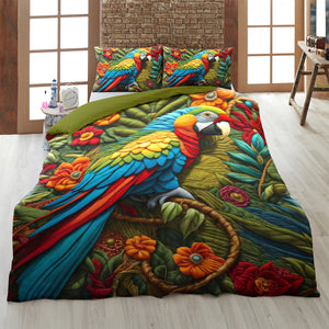 Gifts For Parrot Lovers Quilt Bed Set 06HULU220125-Homacus