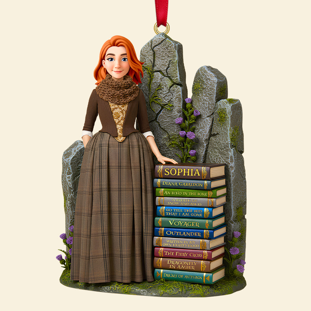 Personalized Gifts For Book Lovers Christmas Ornament 01hutn171025-Homacus