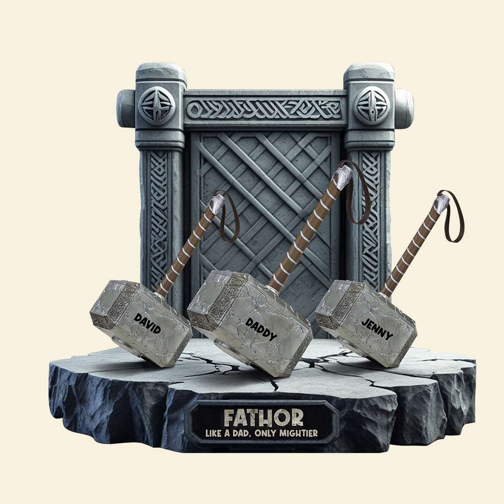 Personalized Gifts For Dad Acrylic Plaque Father Like A Dad Only Mighter-Homacus