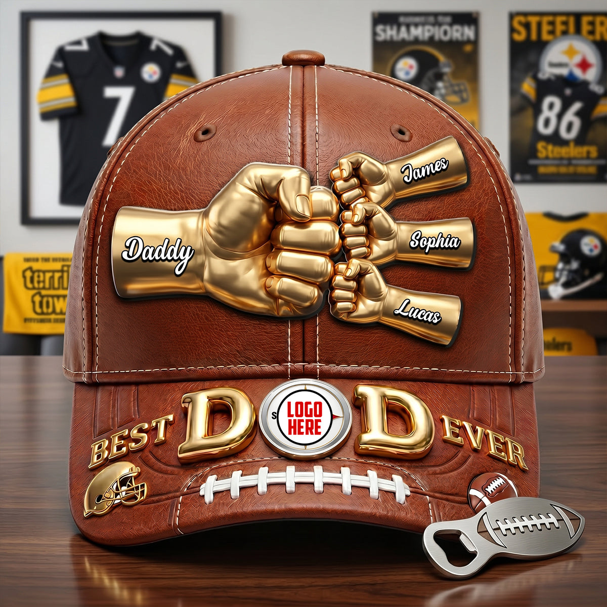 Enthusiastic Dad Classic Cap - Personalized Gifts For Sporty Dads 04natn230526-Homacus