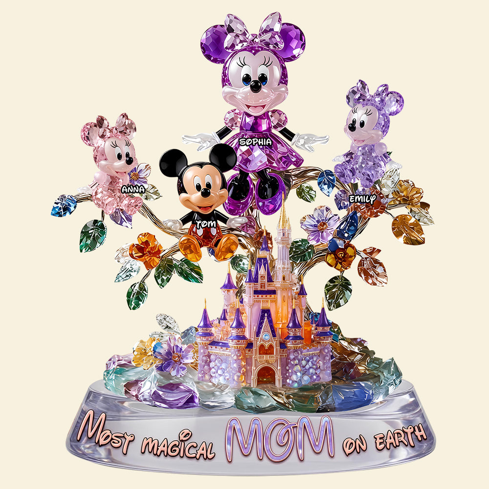 Magic Tree Mom Acrylic Plaque, Personalized Gifts For Mom 03qhdt200426-Homacus