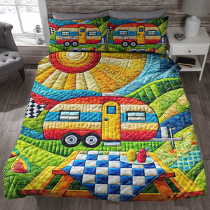 Personalized Gifts For Camping Lovers Quilt Bedding Set Special Line 06tgqn080125-Homacus