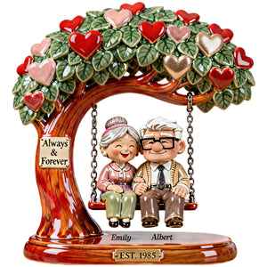 Together Forever Acrylic Plaque - Personalized Gifts For Couple 03naqn090126-Homacus