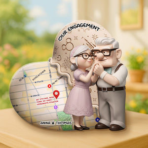 Old Couple Plaque - Personalized Gifts For Couple 01ohmg170725-Homacus