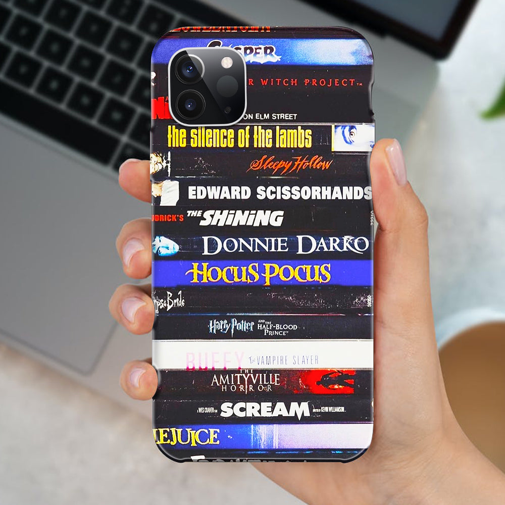 Personalized Gifts For Horror Fans Phone Case Horror Novels Book Stack 03humh310824-Homacus